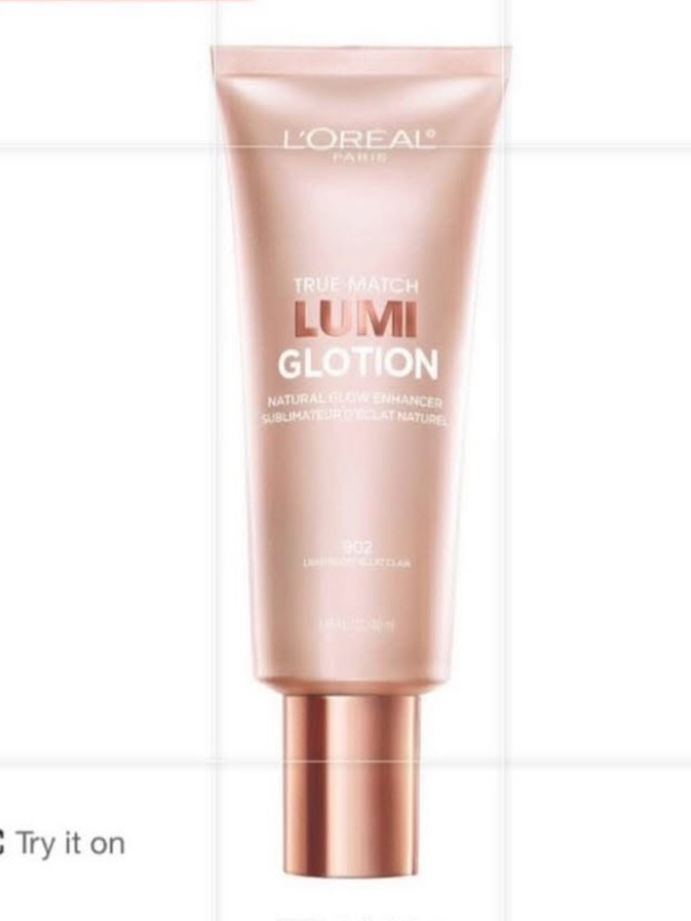 L'Oreal Paris True Match Lumi Glotion Natural Glow Enhancer 902 Light Glow 1.35